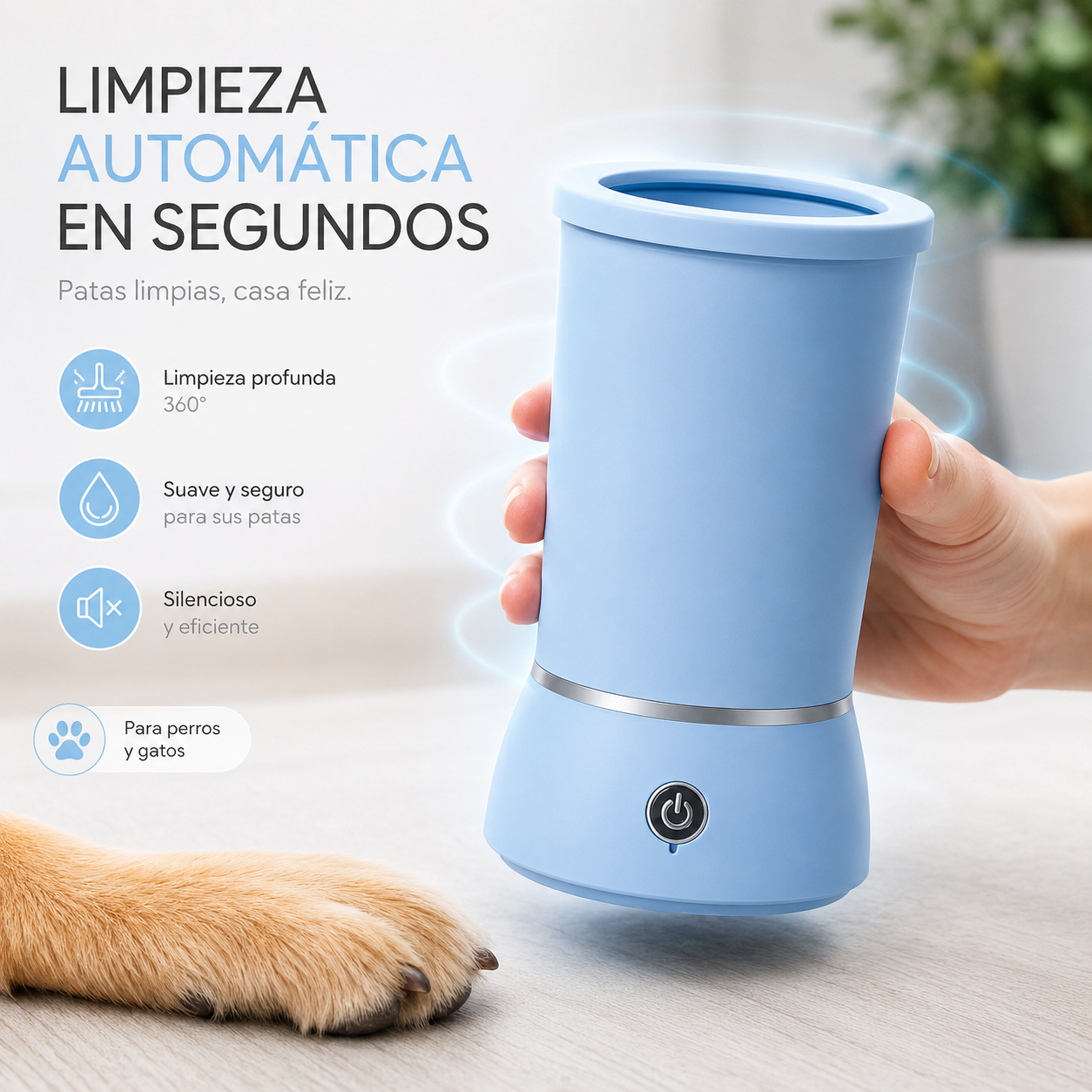 Limpiador Eléctrico de Patas Praxaro